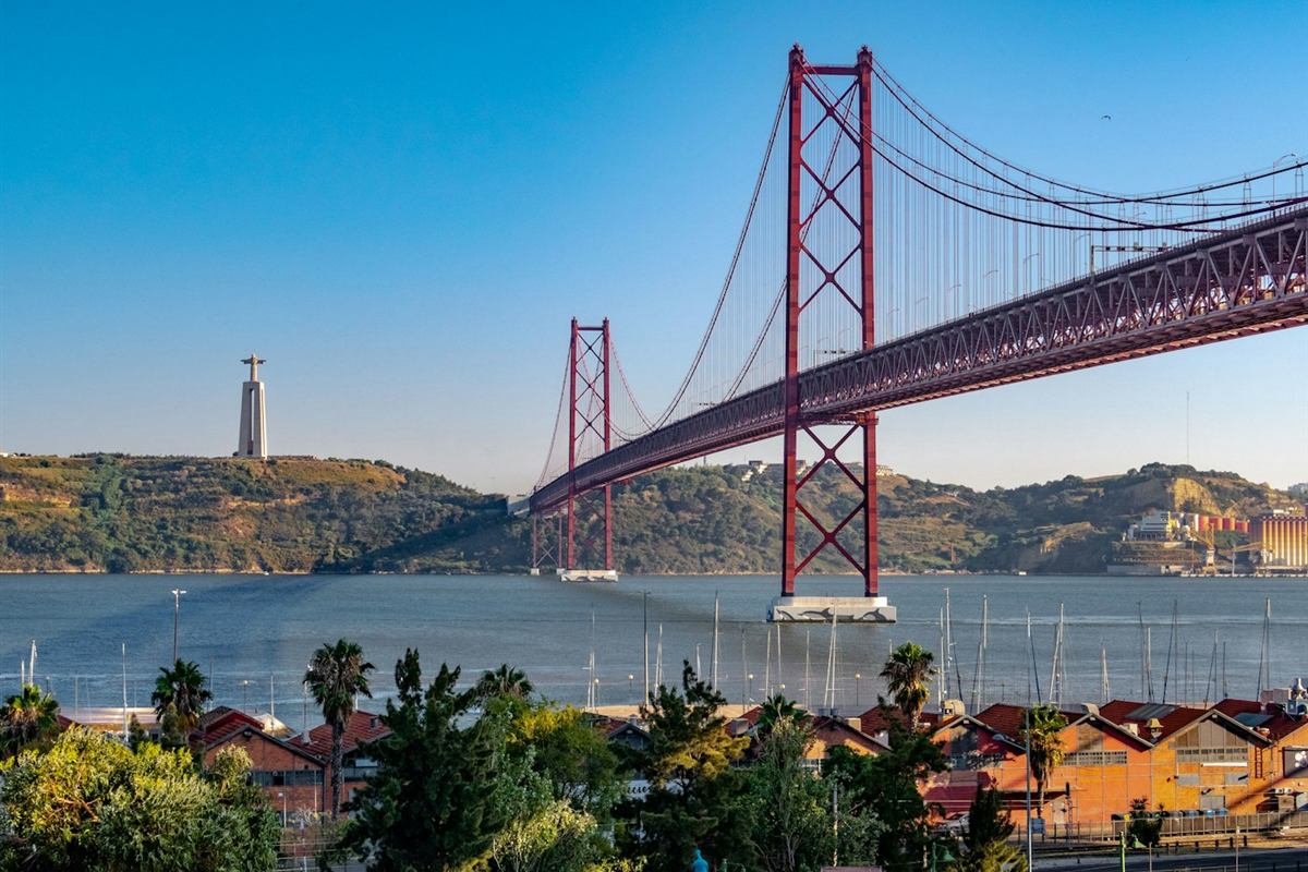 Puente 25 de Abril en Lisboa