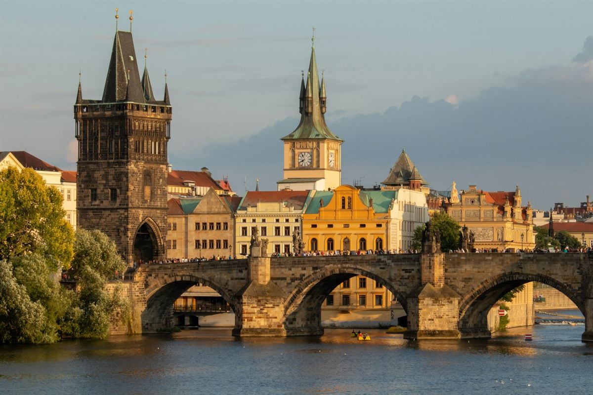 Puente de Carlos en Praga