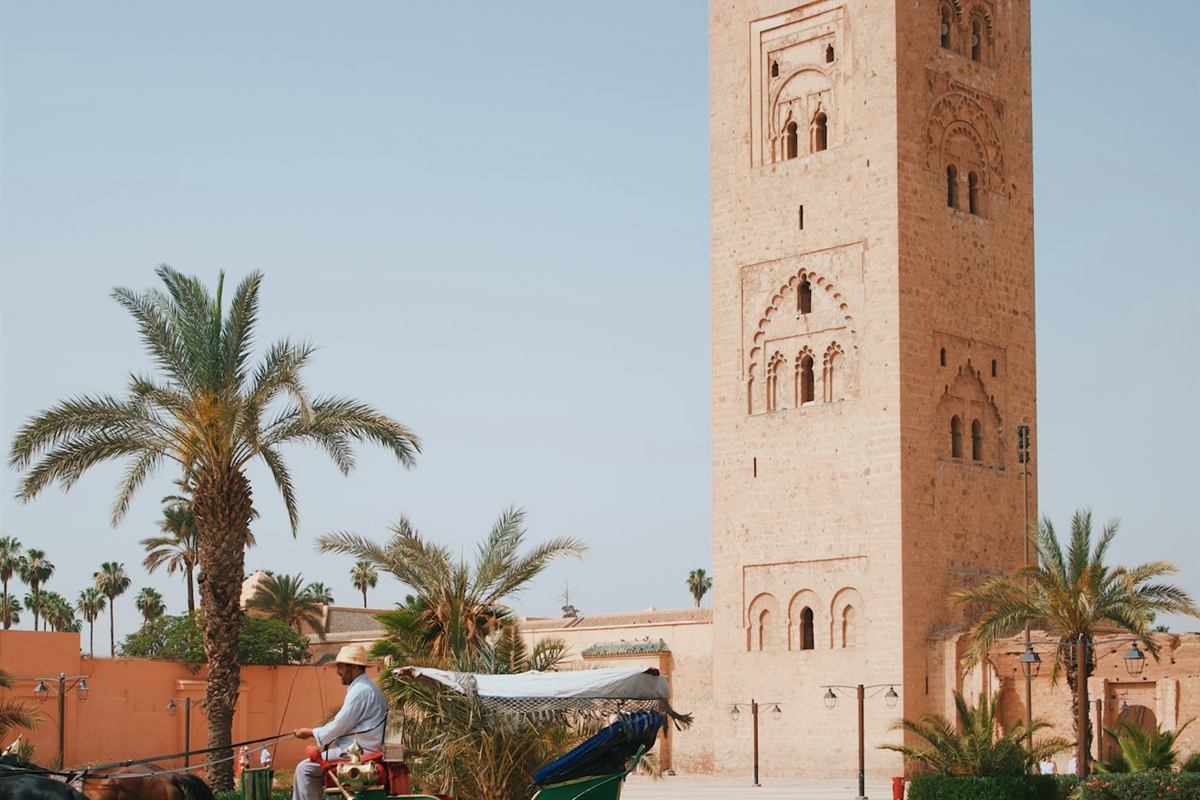 Mezquita de la Koutoubia en Marrakech