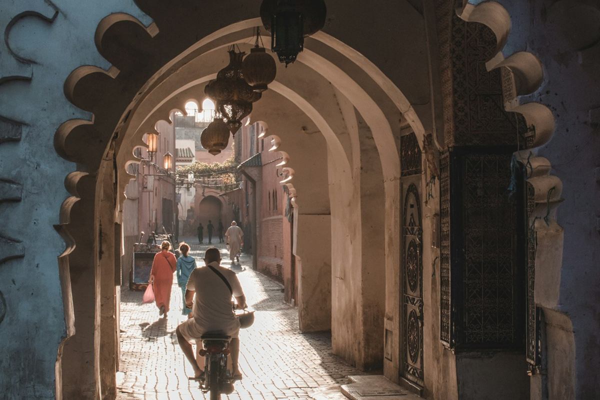 Callejón de la Medina de Fez