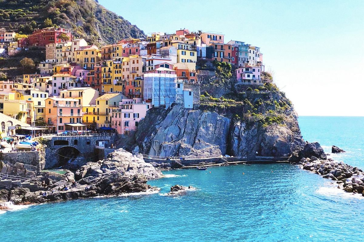 Casas de colores en Cinque Terre