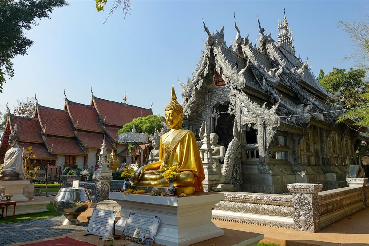 Templo budista en Chiang Mai